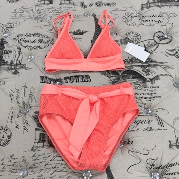 Ella Moss Crochet 2-Piece Swimsuit Set - Picture 5 of 11